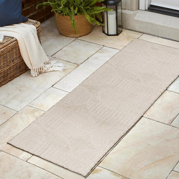 Nordby Geometric Arch Scandi Striped Area Rug